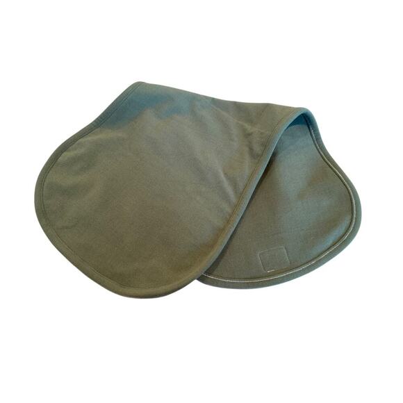 The Ollie World Baby Olive Green Burp Cloth - Picture 4 of 6